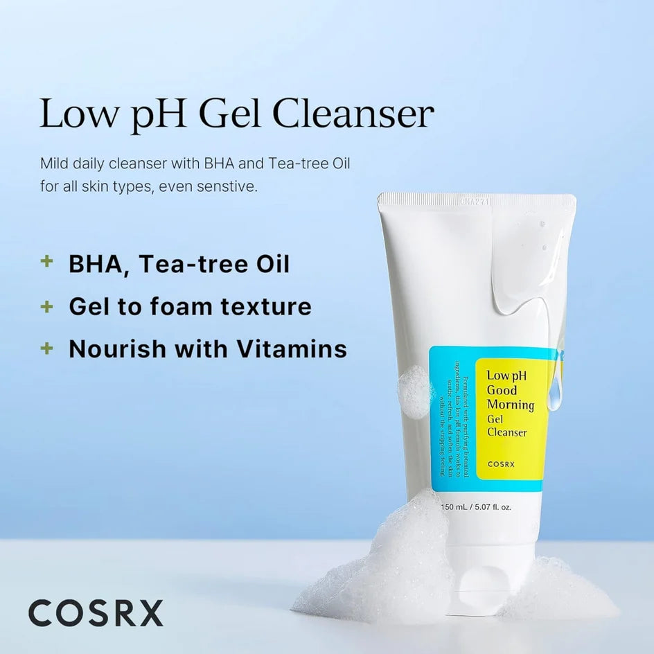 COSRX LOW PH GOOD MORNING CLEANSER 150ML