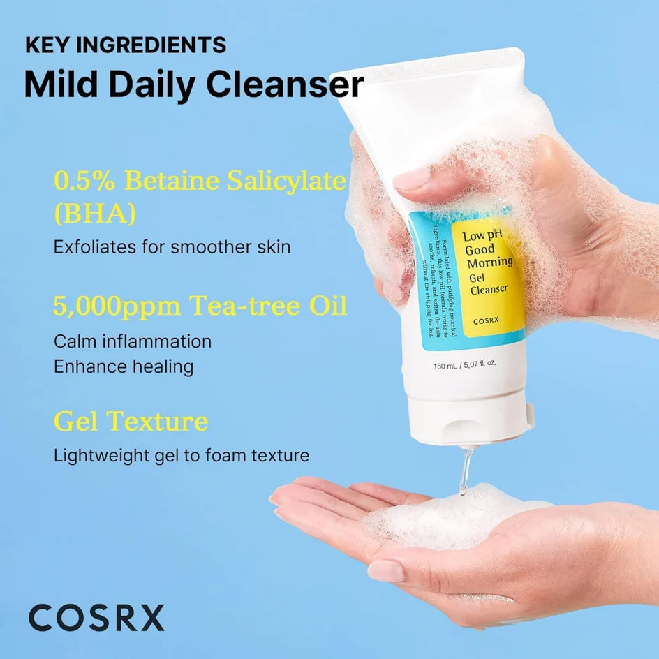 COSRX LOW PH GOOD MORNING CLEANSER 150ML